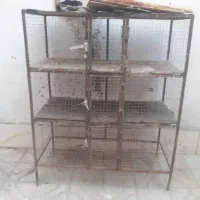 قفسه پرنده سه طبقه