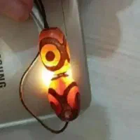 مهره   تبتی  جفت    قدیمی  چرب چرب