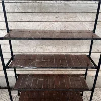 استند طبقاتی ، قفسه چوب و اهن ، رگال طبقاتی