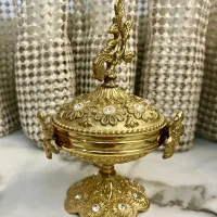چند عدد قندان برنجی