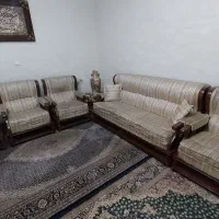 موبل ۷ نفره چوبی|مبلمان خانگی و میز عسلی|تهران, بهارستان|دیوار