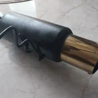 منبع اگزوز اسپورت سایلنسر دار دو حالته(سایپایی)|قطعات یدکی و لوازم جانبی|فولادشهر, A1|دیوار