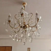 لوستر شیشه ای کریستالی