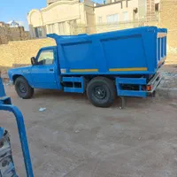 نیسان کمپرسی ماسه اجرسیمان گچ نخاله کارگر