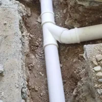حفاری ولوله کشی فاضلاب داخل ساختمان به اگوی شهری