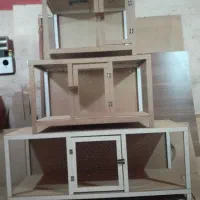 قفس مرغ و خروس و جفتکن کبوتر