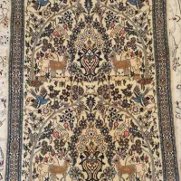 یک عدد قالیچه کرک وابریشم نو