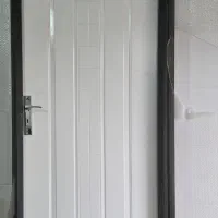 درب با چهارچوب و دستگیره اتاق/ضدسرقت/پنجره/سرویس