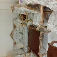 سرویس مبلمان ۷ نفره سلطنتی با میز ناهارخوری ۶ نفره|مبلمان خانگی و میز عسلی|تهران, ائمه اطهار|دیوار
