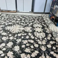 یک جفت فرش هفتصد شانه صددرصد اکرلیک اکبند ۱۲ متر