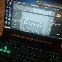 لپ تاپ tuf gaming ایسوس A15 تمیز در حد نو