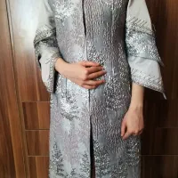 مانتو ژاکارد مجلسی ملیله دوزی شده کار دست