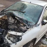 پژو 206 تصادفی مدل 99