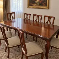میز غذاخوری ۸ نفره مدل ونوس