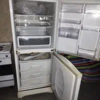 یخچال اسنووا به همراه اجاق گاز پادیسان فر دار|یخچال و فریزر|اردبیل, |دیوار