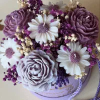 باکس گل شمع|صنایع دستی و سایر لوازم تزئینی|تربت‌حیدریه, حسنی بالا|دیوار