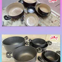 بازسازی ظروف تفلون و گرانیت - طرح ۵ + ۱ رایگان|خدمات پیشه و مهارت|مشهد, شهید بهشتی|دیوار
