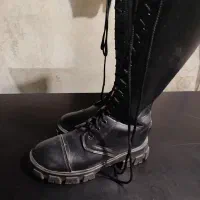 بوت مشکی کاملا نو