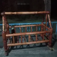 گهواره تمام چوب