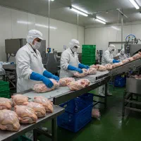 جذب نیروی بسته بندی مرغ (کشتارگاه)