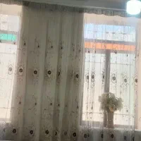 پرده نگین کاری حریر