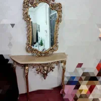 آینه شمعدان و کنسول و ساعت آلیاژ|آینه|همدان, |دیوار