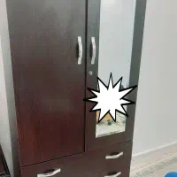 کمد قد آینه دار چهار کشو|جاکفشی، کمد، دراور|کهنوج, |دیوار