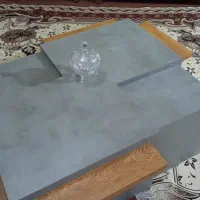 میز جلو مبلی و گل میز