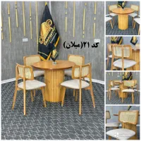 میز ناهارخوری ۴نفره (مبل رویال)|میز و صندلی غذاخوری|قم, دروازه چوبی|دیوار
