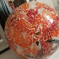 لوستر حبابی مدل خورده شیشه|لوستر و چراغ آویز|قزوین, |دیوار