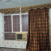 پرده کامل با کتیبه