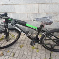 دوچرخه راکی مشکی سبز  نو نو|دوچرخه، اسکیت، اسکوتر|تهران, آزادشهر|دیوار