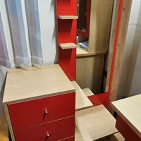 ست کامل اتاق خواب ، تمیز و شیک|تخت و سرویس خواب|تهران, باغ فیض|دیوار