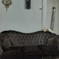 مبا راحتی ۷ نفره سالم و محکم|مبلمان خانگی و میز عسلی|خمینی‌شهر, |دیوار