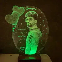 تندیس‌ نوری سفارشی کادو تولد|چراغ خواب و آباژور|شیراز, ارم|دیوار