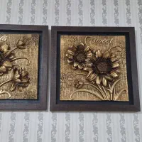 تابلو برجسته و ساعت دیواری