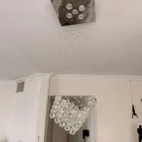 لوستر سقفی آویز خارجی درجه یک|لوستر و چراغ آویز|اندیشه, اندیشه فاز ۳|دیوار