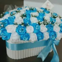 سفارش گل روبانی به رنگ دلخواه