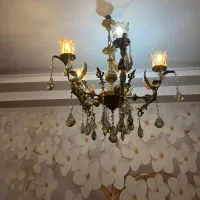 لوستر برنز ۵ شعله