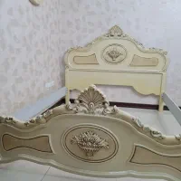 تخت دونفره چوب راش|تخت و سرویس خواب|تهران, دروازه شمیران|دیوار