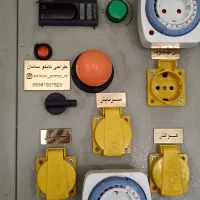 تابلو هوشمند دما و رطوبت ، هواکش فلزی