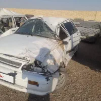 پراید تصادفی مدل ۱۴۱ رنگ سفید موتور گیربکس سالم|خودرو سواری و وانت|اشکذر, |دیوار