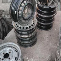 رینگ ولاستیک پژو پراید پیکان|قطعات یدکی و لوازم جانبی|قم, سید معصوم|دیوار