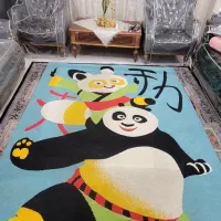 فرش بچه ۶ متر با طرح پاندا