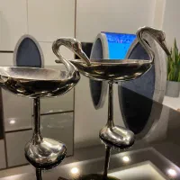 کریستال ودکوری نقره ای وروتختی وکاناپه ۳نفره|ظروف سرو و پذیرایی|تهران, توحید|دیوار