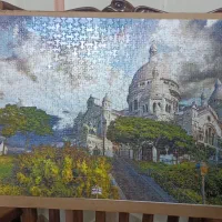 پازل 1000 تکه حل شده