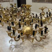 فروش و خریدار لوستر های ابکاری طلا و انتیک