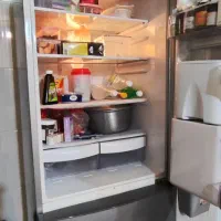 یخچال فرزر بدون برفک الکترو استیل|یخچال و فریزر|قائن, |دیوار