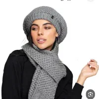 شال وکلاه دستبافت نو