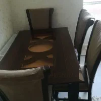 میز غذا خوری 4 نفره|میز و صندلی غذاخوری|نقده, |دیوار